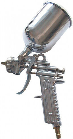 GÜDE Pistolet de peinture alu - raccord 1/4&amp;quot;IG 02818