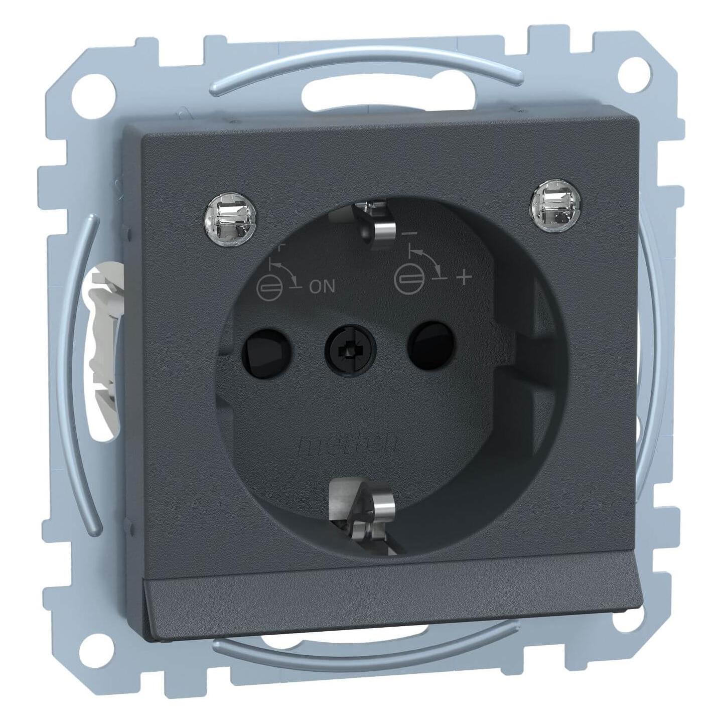 Merten SCHUKO-Steckdose m. Lichtausl. u. LED- MEG2304-0414 (MEG2304-0414)
