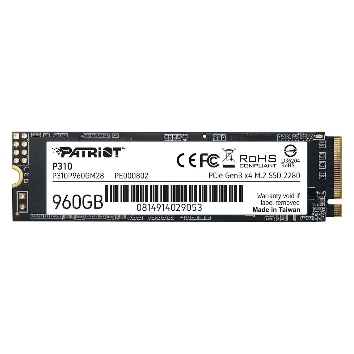 Patriot P310 (960 GB, M.2 2280) (P310P960GM28)