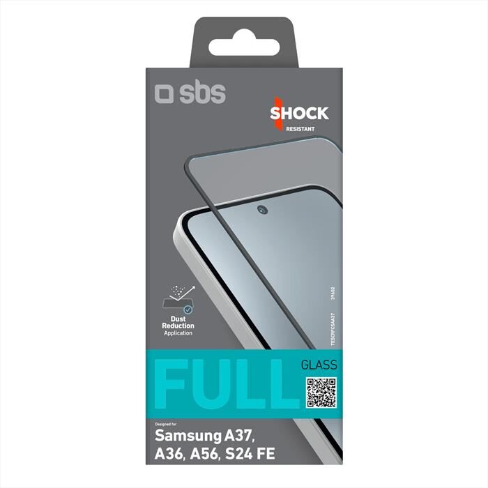 SBS Pellicola Protettiva Per Samsung A37-nero