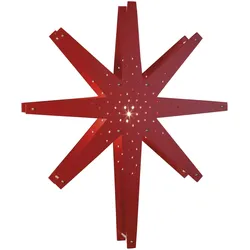 Star Trading, Weihnachtsbeleuchtung, Holzstern Tall