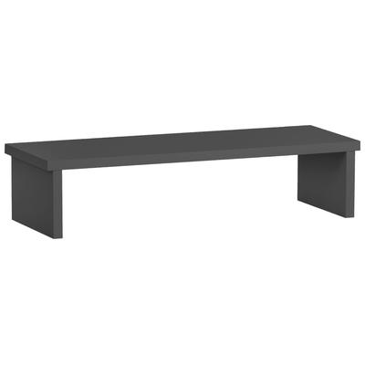 Schreibtischaufsatz SCHILDMEYER "Baku", grau (anthrazit), B:55cm H:12,7cm T:20cm, Holzwerkstoff, Möbelaufsätze, Solide Verarbeitung - Dieses Produkt ist in Deutschland gefertigt