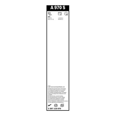 BOSCH Wischblatt Aerotwin 3 397 118 970