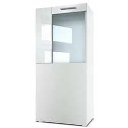VITRINE Movie Absetzungen in Weiß Hochglanz