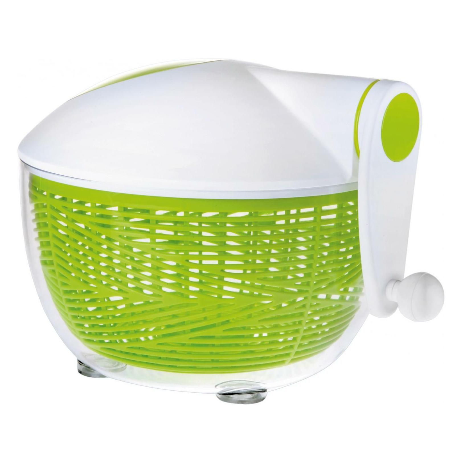 Ibili Salatschleuder Salades 26 cm Für schnelles und effektives Trocknen von Salaten und Gemüse (IB-783626)