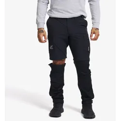 Rambler Lightweight Zip-off Pants Herren Black, Größe:S - Outdoorhose, Wanderhose & Trekkinghose - Schwarz