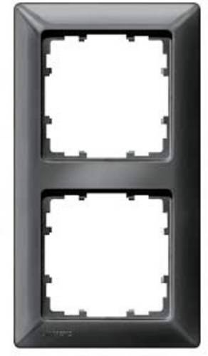 Siemens Schalterprogramm 2fach Rahmen Delta Carbon 5TG25526 1St.