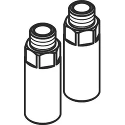 Hansgrohe Rückflußverhindererpatrone mit Feinfilter Focus Elektronik Batterie, 92297000 92297000