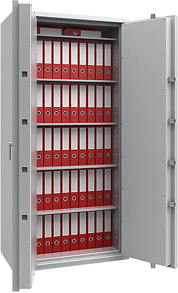 kaiserkraft Wertschutzschrank, VdS-Klasse II, LFS 30 P, HxBxT 1950 x 950 x 550 mm