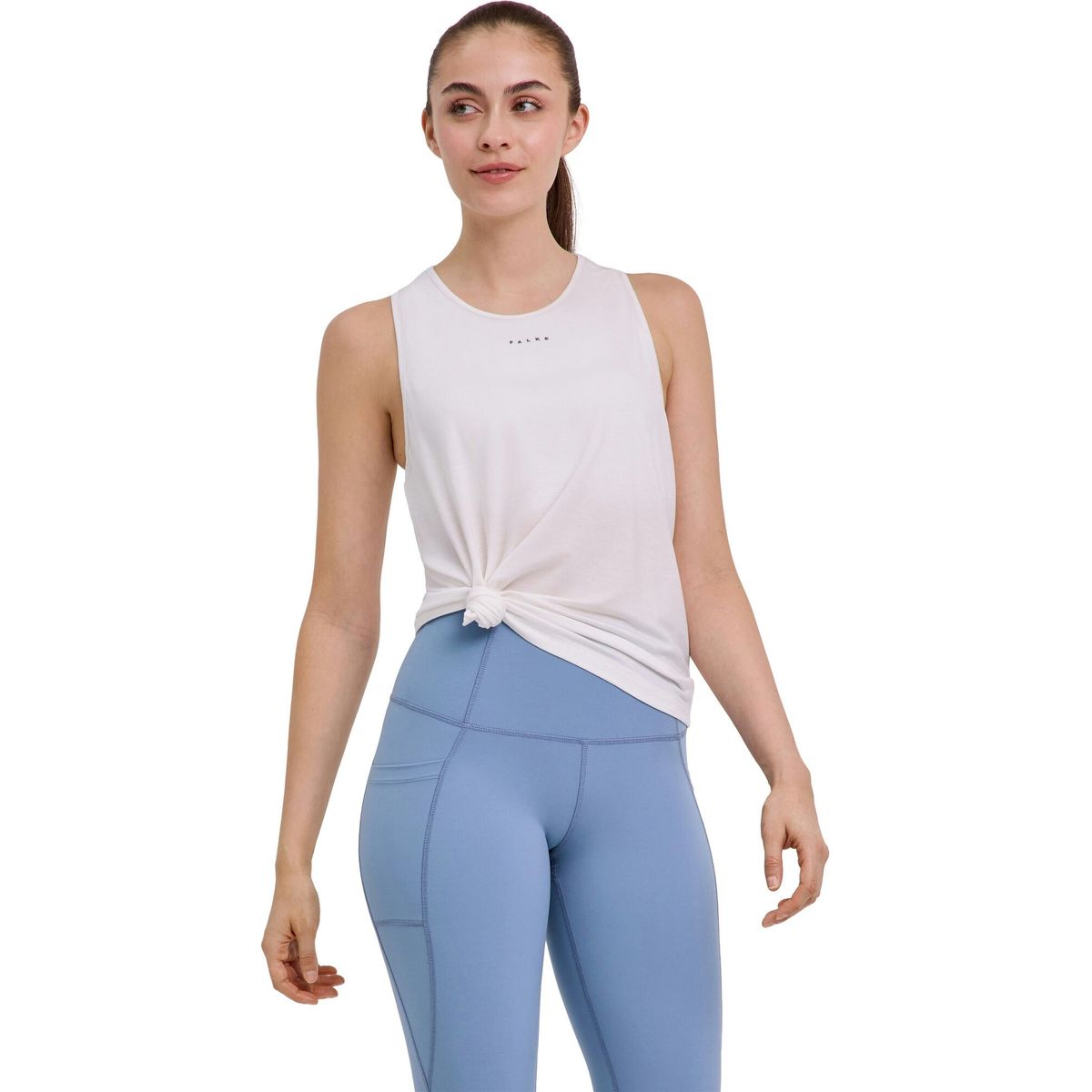 Falke . Damen Training Top white (2000) L 37327-2000-L