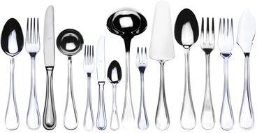 Mepra Boheme Flatware Set - 113 Pieces - Stainless Steel