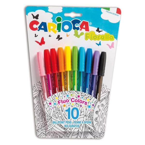 Carioca Fiorella Multi Kugelschreiber 10 Stück(e) (10x) (42775)