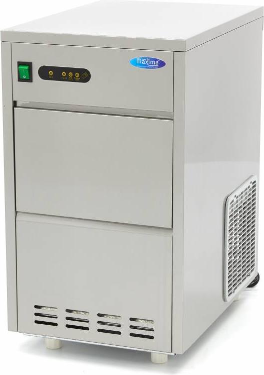 Maxima - Gastro Eiswürfelmaschinen - 24 kg/Tag - Kugelwürfel - Luftgekühlt