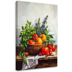 LEINWANDBILD Essen & Trinken 30x45cm
