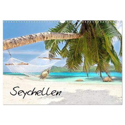 Seychellen (Wandkalender 2026 DIN A3 quer), CALVENDO Monatskalender