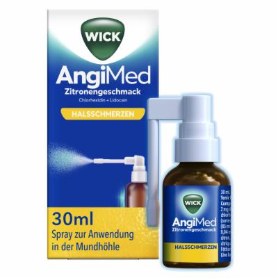 WICK Pharma - Zweigniederlassung der Procter & Gamble GmbH WICK AngiMed Zitronengeschm.2mg/ml+0,5mg/ml Spr. 30 ml 18448008