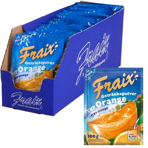 Fraix Getränkepulver Orange, Erfrischungsgetränk, 25 Stück