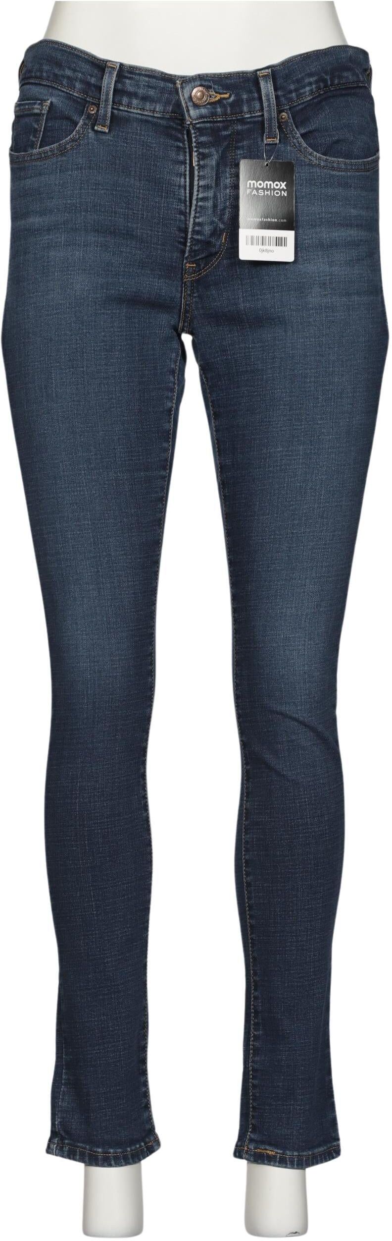 Levis Damen Jeans, Blau, Gr. W29, Baumwolle / Synthetik / Elasthan / Viskose - Second Hand