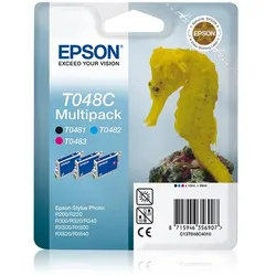 Epson, Druckerpatrone, T048C Multipack (BK, C, M)