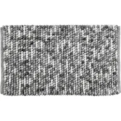 Badematte URDU grau (BL 60x90 cm) - grau - BL 60x90 cm
