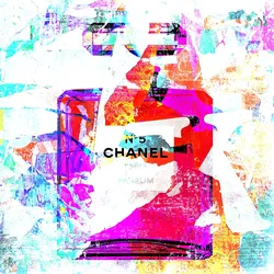 Acrylglasbild FASHION Icons (BHT 50x50x5 cm) - BHT 50x50x5 cm
