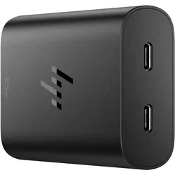 HP 65W Gan Usb-C Laptop Charger (65 W), Notebook Netzteil, Schwarz