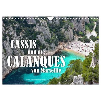 Cassis und die Calanques von Marseille (Wandkalender 2026 DIN A4 quer), CALVENDO Monatskalender
