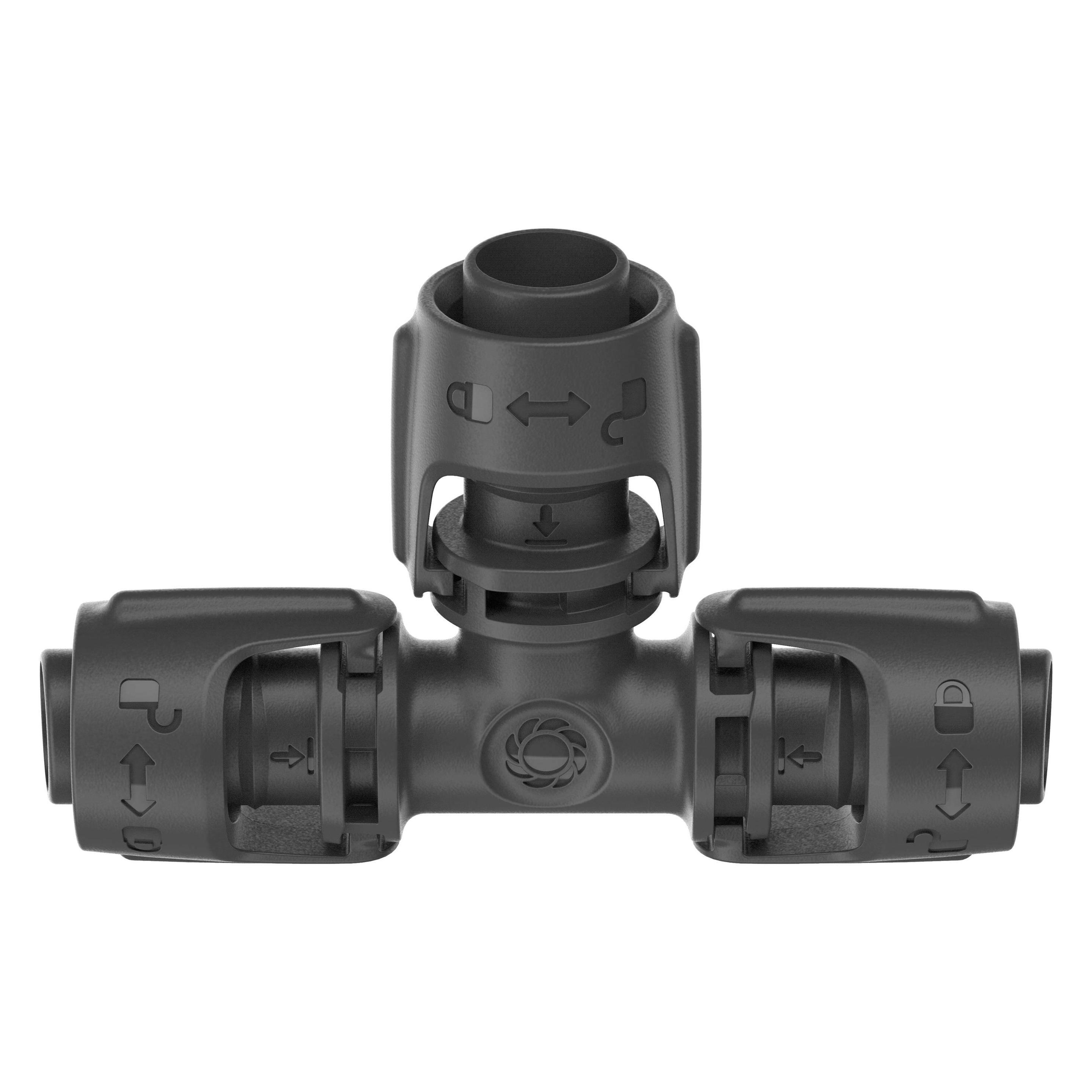 Gardena T-Stück 13 mm (Tropfbewässerung Verbinder + Abzweiger) (13201-20)