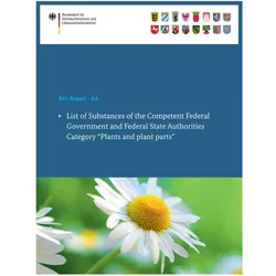 List of Substances of the Competent Federal Government and Federal State Authorities, Fachbücher