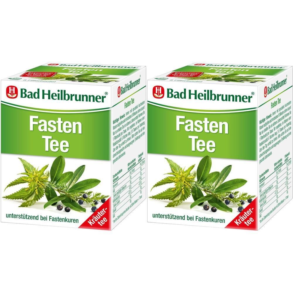 BAD Heilbrunner Fastentee Filterbeutel 2x 2x8x1,8 g