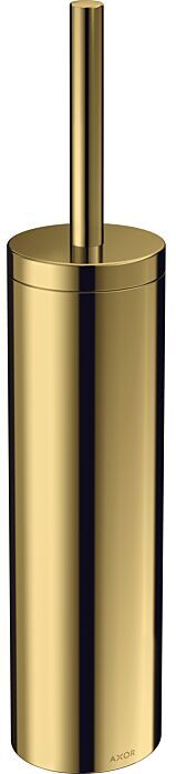 Hansgrohe Axor WC-Bürstengarnitur 42855990 mit Deckel, Wandmontage, polished gold optic