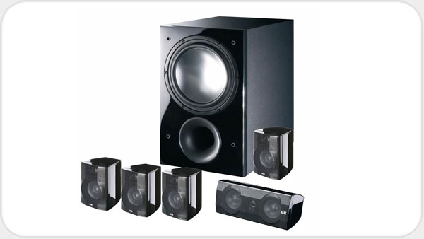 Elac 5.1 Starlet hochglanz *highgloss weiss* EL35411