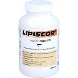 Lipiscor Fischölkapseln Omega-3 120 ST