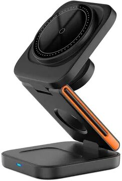Lush Living Finds Magnetic Wireless Charger Station For IPhone And Apple Watch black