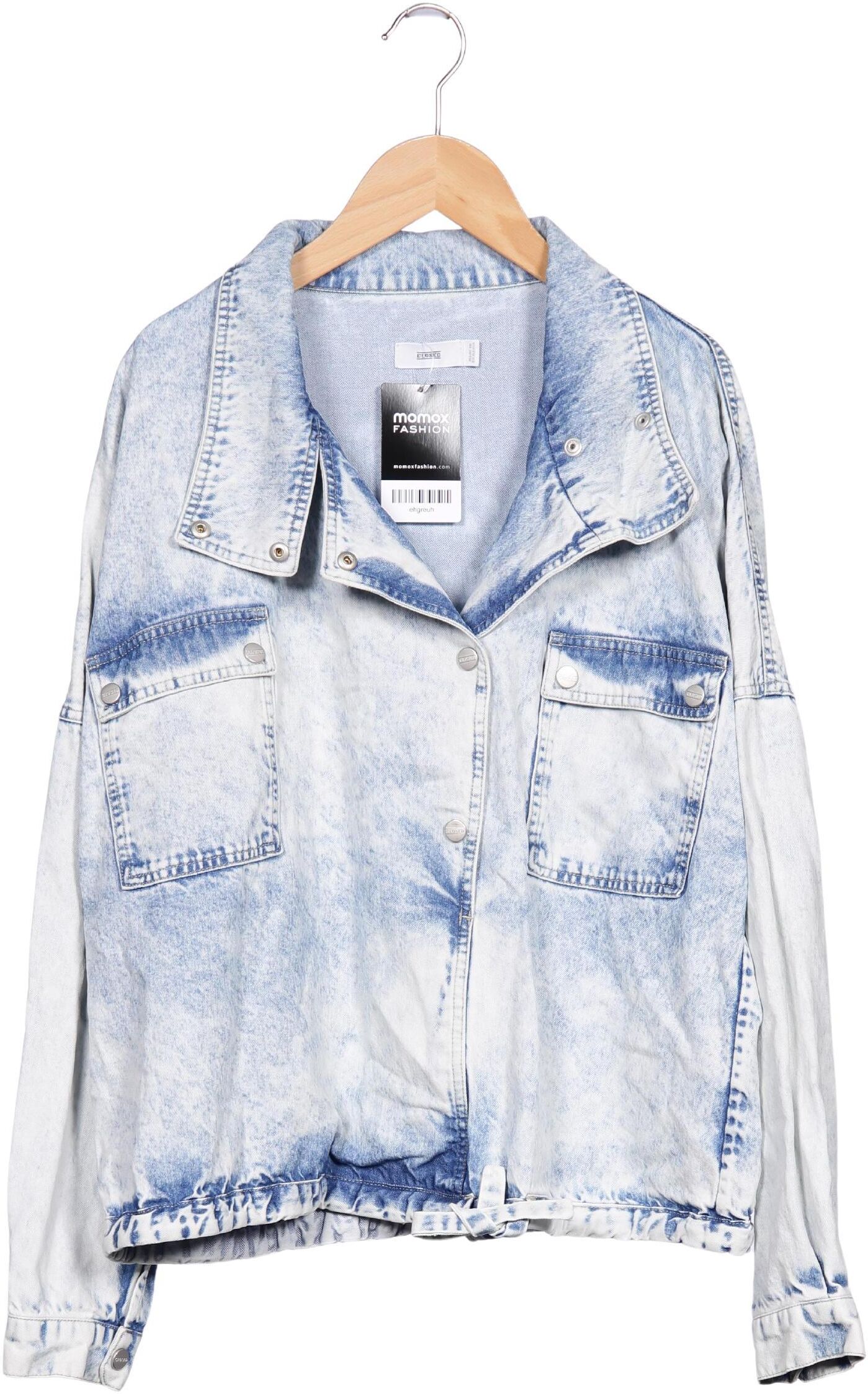 Closed Damen Jacke, Hellblau, Gr. S, Lyocell - Second Hand