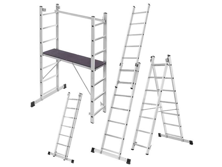 Échelle d'échafaudage en aluminium KADAX 320 cm