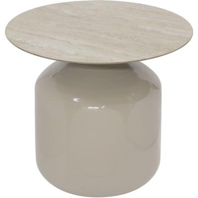 Beistelltisch MIRRORS AND MORE "ALTAN", cremeweiß, B:50cm H:46cm, Tische, Beistelltisch