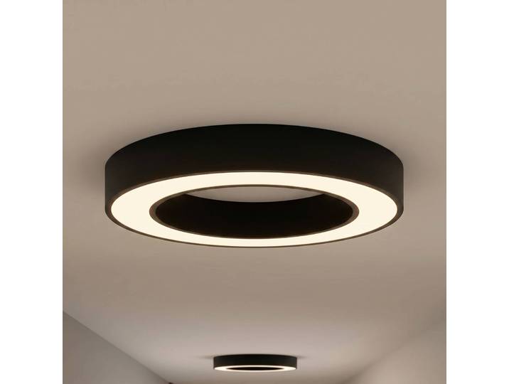Deckenleuchte Sharelyn Arcchio, dimmbar, schwarz, für Küche, Aluminium, Modern