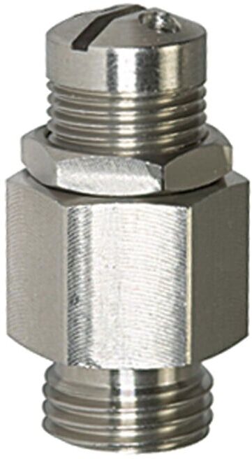 Riegler Mini-soupape de purge inox, G 1/8, pression de déclenchement 16,0 - 32,0 bar (218.15-ES)