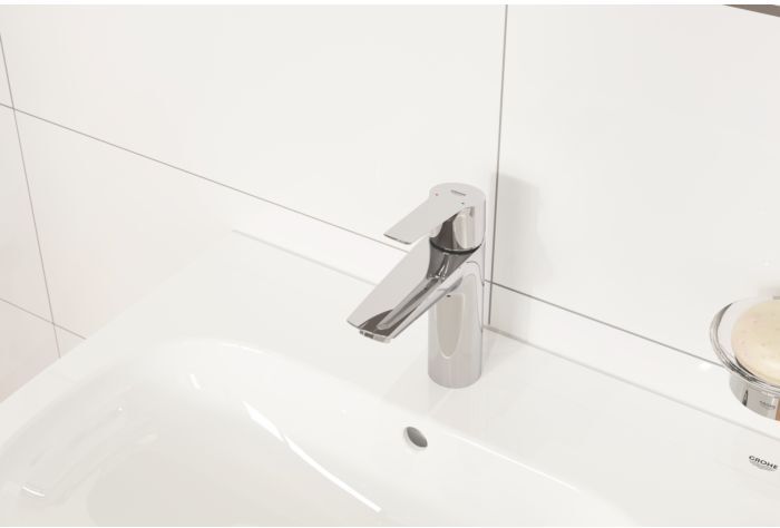 Grohe QuickFix Start M-Size Waschtischarmatur 23455002 mit Ablaufgarnitur, chrom