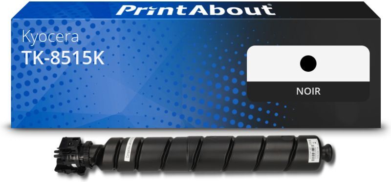 PrintAbout Toner compatible Kyocera TK-8515K - Noir Noir