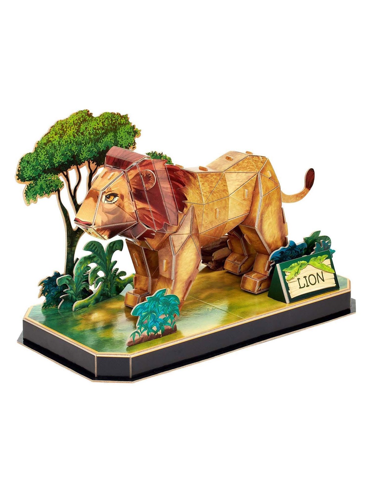 Cubic Fun 3D Puzzle Lion 3D Puzzle