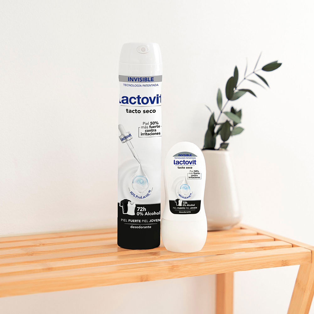 Lactovit Invisible Antimanchas deo vaporisateur 200 ml