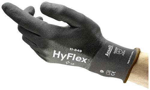 Ansell 11849080 HyFlex Spandex, Nylon Arbeitshandschuh Größe (Handschuhe): 8 EN 388:2016, EN 420-2003, EN 407, EN 21420:2020