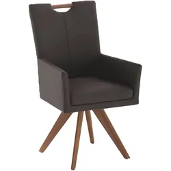 Polsterstuhl COLORADO (BHT 61x95x60 cm) - Bezug: Leder - BHT 61x95x60 cm