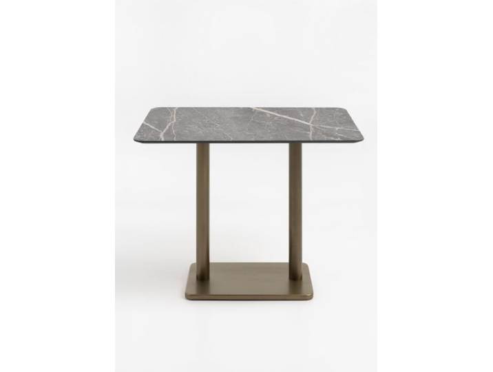COCOMAISON Brest Stehtisch marble light grey