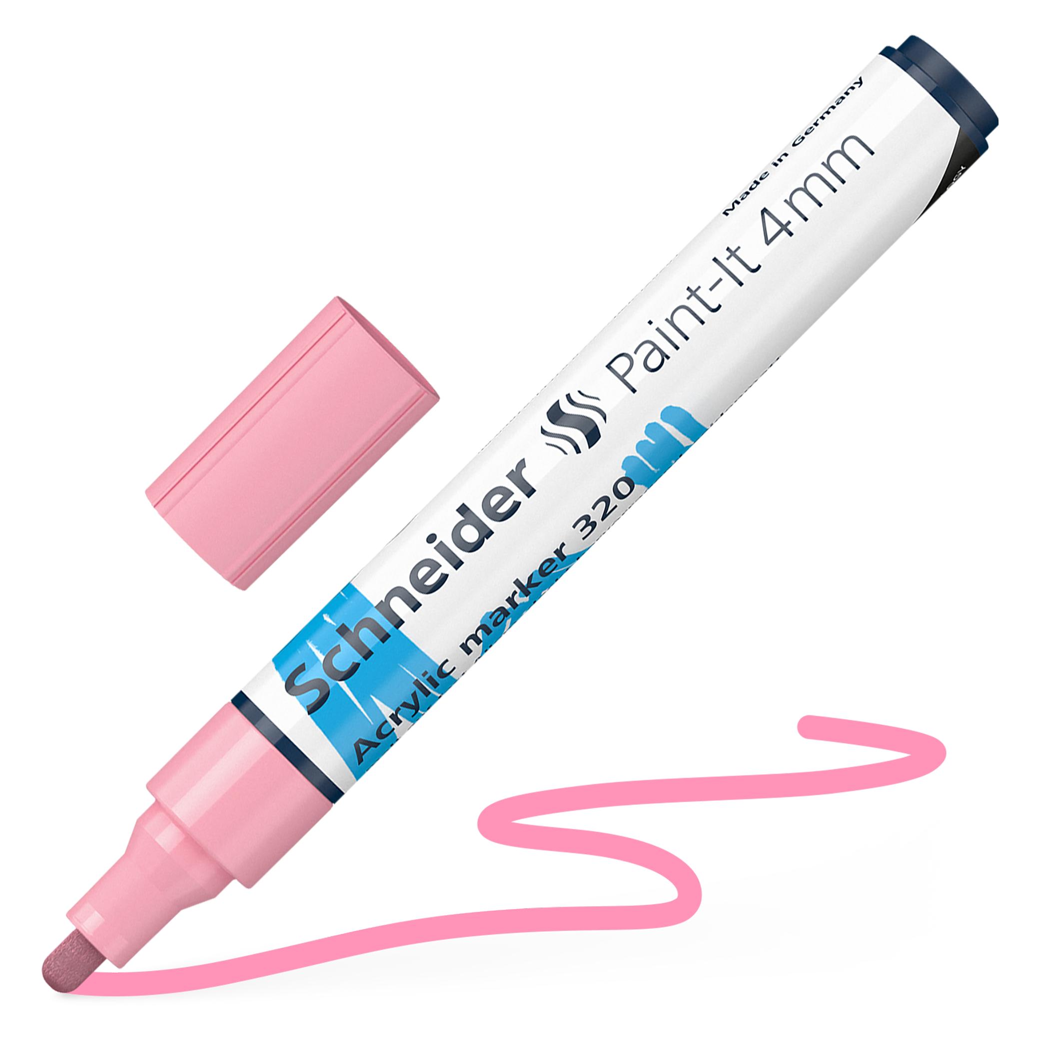Schneider Acrylmarker Paint-It 320 4mm pastell pink (1x) (120229)
