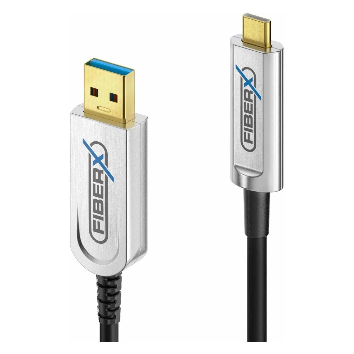 Purelink FiberX Serie - USB 3.1 Glasfaser Kabel - USB-A USB-C - 30m (USB 3.2 Gen 2, 4.50 W) (FX-I630-030)