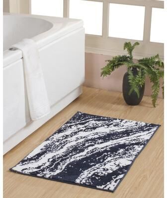 "Chesapeake Marble Micro Knitted Bath Rug - 24""x40"""