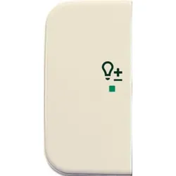 Busch-Jaeger Wippe 1-fach, Symbol Licht weiß 6234-21-212